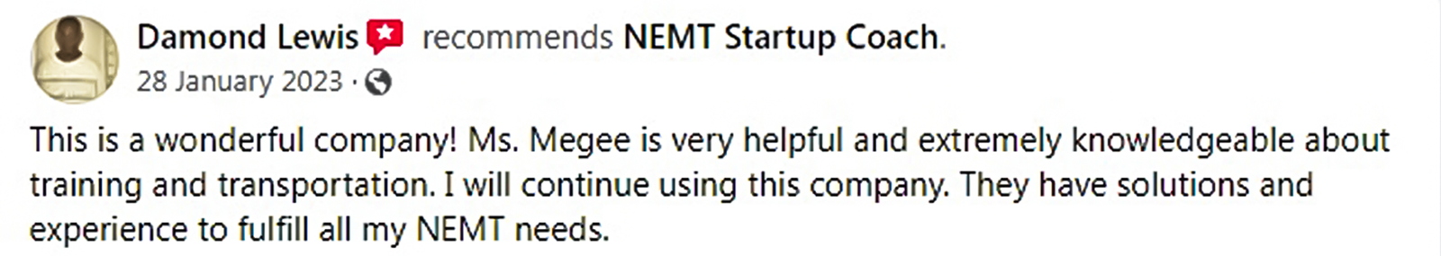 15-Minute Discovery Call Offer - Nemt Startup Coach & Mentor